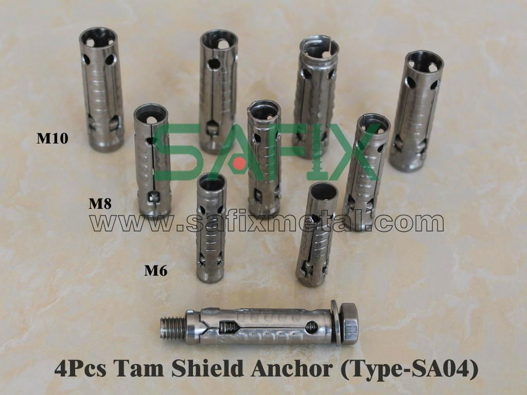 4pcs Tam Shield Anchor