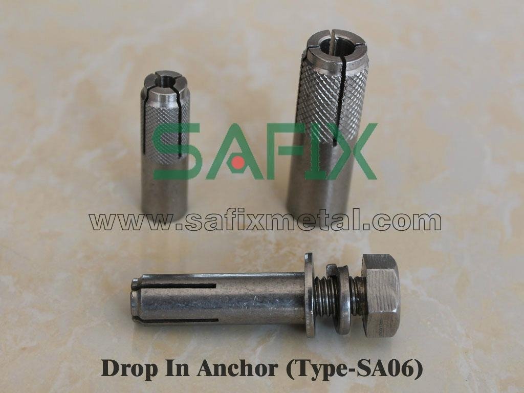 Stainless Steel Drop In Anchor