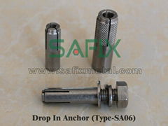 Stainless Steel Drop In Anchor