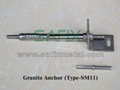 L Granite Anchor Fixing system 1