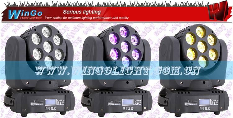 7 LED beam moving head 3