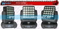 25 12w Cree quad LED array beam moving head 2