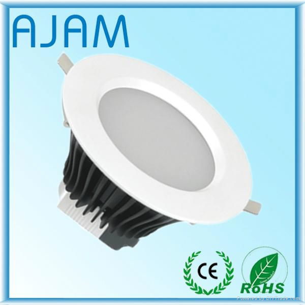 CE RoHS approved dimmable 4Inch led downlight 12w