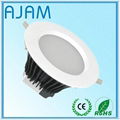 CE RoHS approved dimmable 4Inch led downlight 12w 1