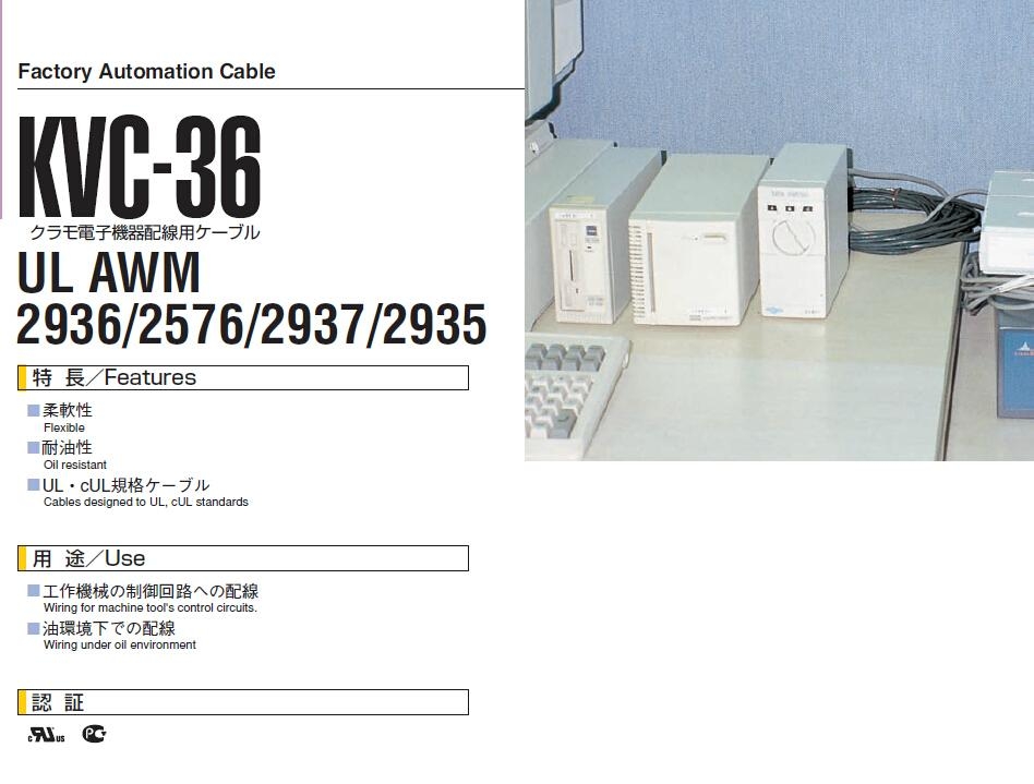 最安 倉茂電工 日本製・綿100% KVC-36SB 6(3P)×0.3SQ - tac.ec