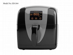 Digital control 2.0L new design oil free air fryer