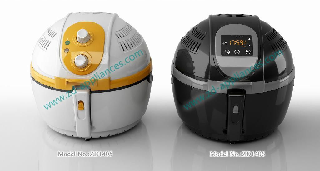 Big capacity 3.0L low fat new design air fryer 2