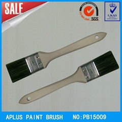 black bristle wooden handle paint  brush