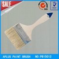 white bristle wooden handle paint  brush