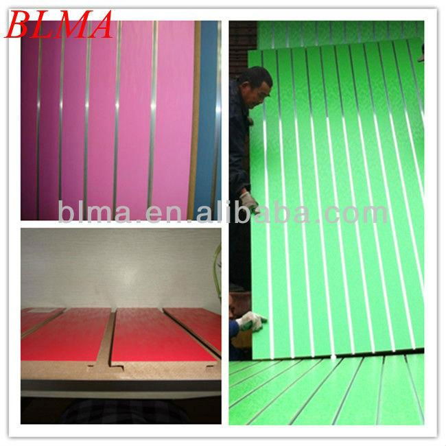 slot mdf with Article aluminum  2