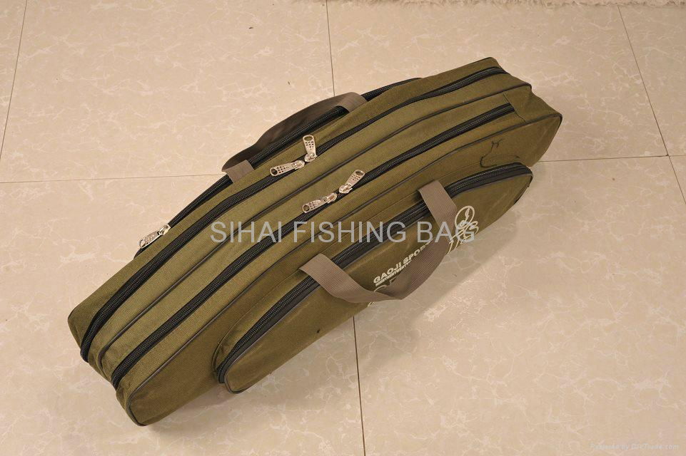 Supply Fishing Bag Canvas Fishing Bag Three Main Pockets