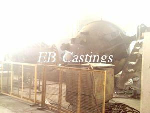 ZG230-450 Large Carbon Steel Slag Pot Castings EB4006 2