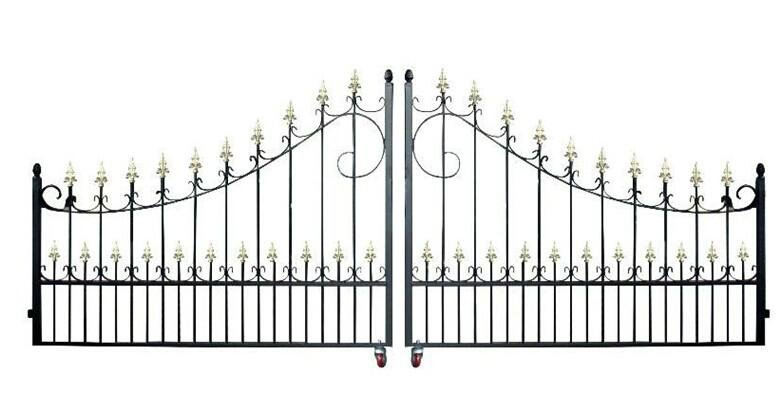 Cheap Wrought Iron Fence Panel 