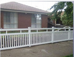 Anti rust wrought iron fence 