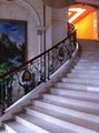 outdoor wrought iron stairway railing 1