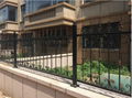 Hot selling wrought iron fence with top