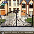 Galvanized main house iron gate design  4