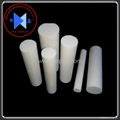 extruded white pure ptfe rod te-flon bar