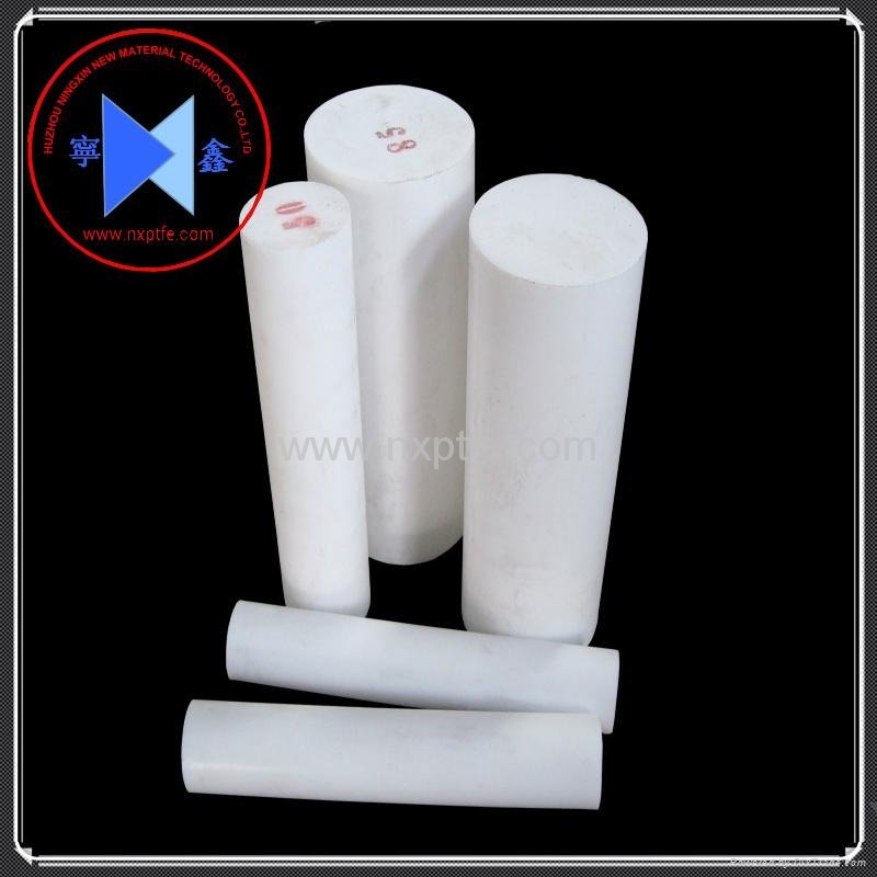  pure round solid rod ptfe rod in stock te-flon rod bar