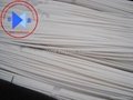 extruded ptfe hollow rod ptfe tube pipe