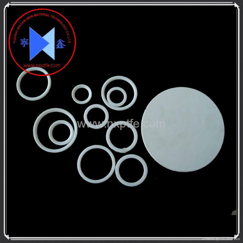 round ptfe sealing material washer gasket