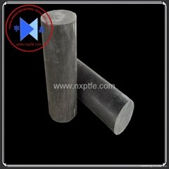 Graphite or carbon filled ptfe rod