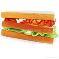 Top Quality Plastic Food Artificial Sandwich Model