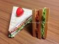 Top Quality Plastic Food Artificial Sandwich Model 3
