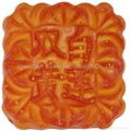 High quality simulation cake fake square mooncake 1