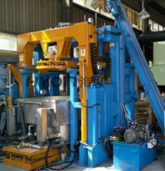 Dip spin coating machine with tilting