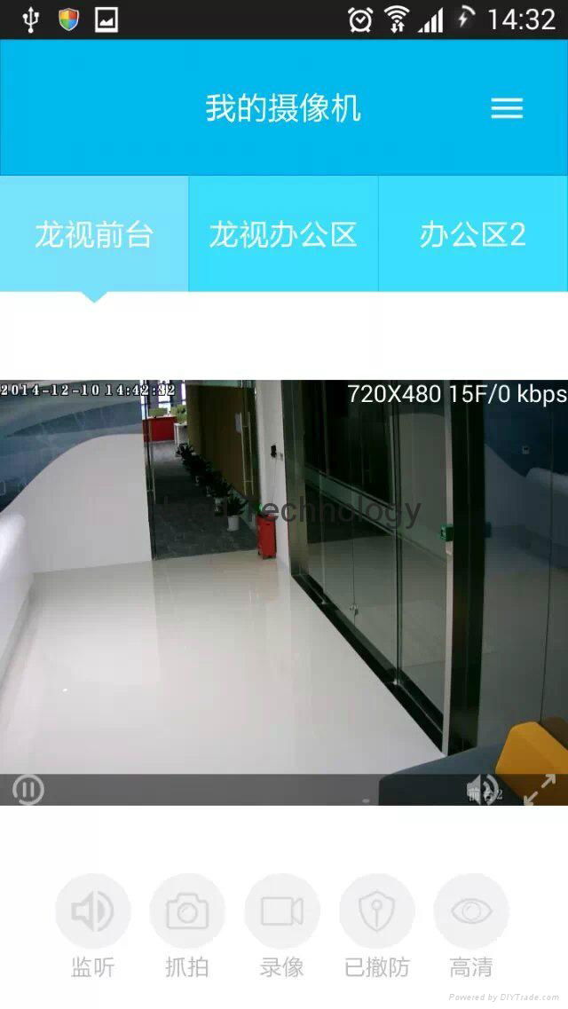 easy installation 1080p Wireless Wifi security camera P2P Cloud IP Camera  4