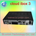 2014 new product Cloud ibox 3 dvb-s2 + dvb-t2/c twin tuner HD iptv streaming