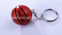 fashion ball keychain