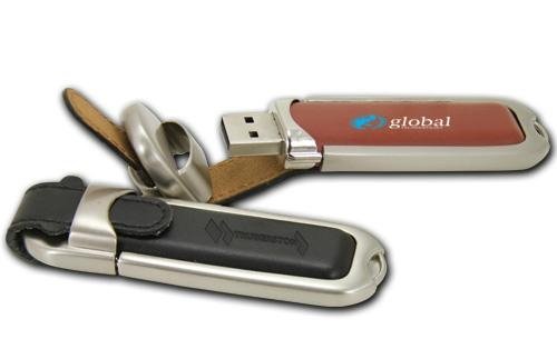 H013-Leather usb flash drive/memory drive/embossing logo