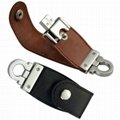 F001-leather usb flash drive/embossing usb flash drive,OEM usb flash drive 3
