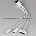 Iphone5 USB cable,4 in 1 high speed usb