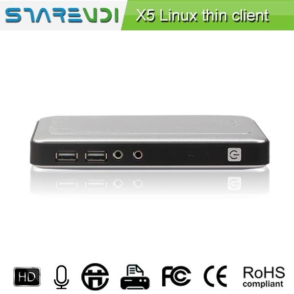 Quad Core Arm Thin Client solutions for school built-in 1G RAM 8G Flash Smooth V