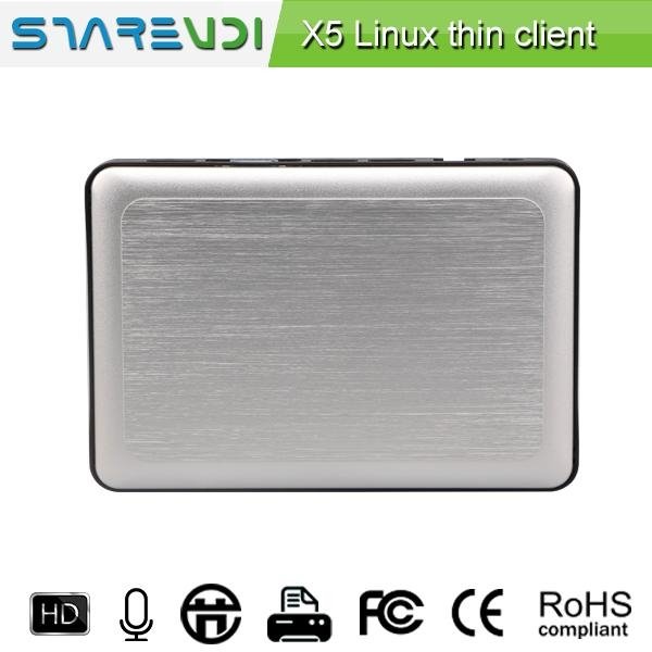 Quad Core Arm Thin Client solutions for school built-in 1G RAM 8G Flash Smooth V 4