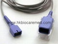 Compatible reusable spo2 extension cable 