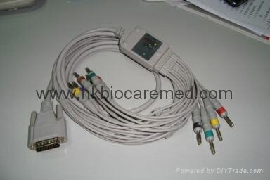 Compatible EKG cable 10 lead 2