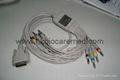 Compatible EKG cable 10 lead 2