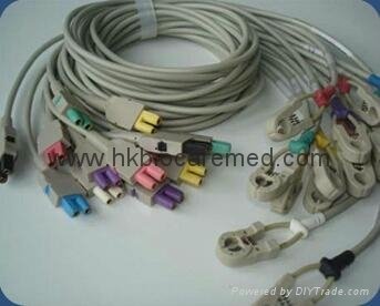 Compatible EKG cable 10 lead 3
