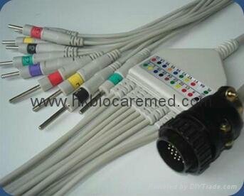 Compatible EKG cable 10 lead 4