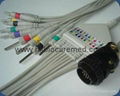 Compatible EKG cable 10 lead 4