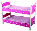 Wooden toy Doll Bed 1