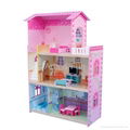 Wooden DIY toy house 3