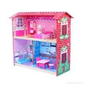 Wooden DIY toy house 5