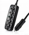 5 port 5V/8A/40W powerful Car charger 2