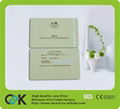 Customized measures pvc card with low