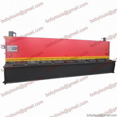 Hydraulic plate shearing machine